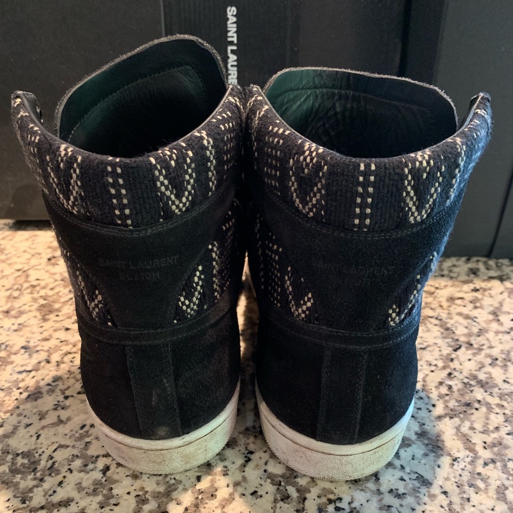 Saint Laurent High Top Sneakers - Picture 4 of 8